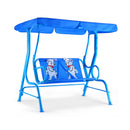 Outdoor Kids Patio Swing Bench with Canopy 2 Seats