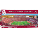 Oklahoma Sooners - 1000 Piece Panoramic Jigsaw Puzzle - Center View