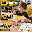 CAT - Caterpillar Dump Truck Wood Craft & Paint Kit
