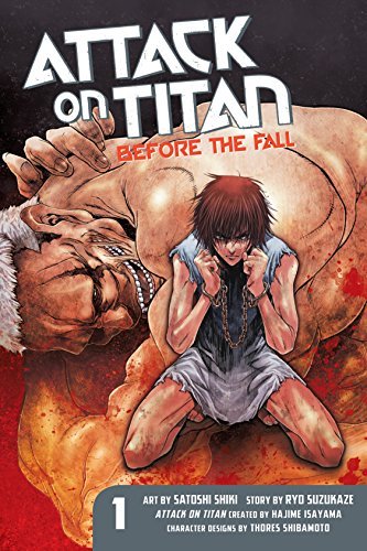 Attack on Titan Before The Fall Hardcover Light Novel