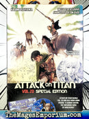 Attack on Titan Special Edition Vol 20 with Box and Sealed DVD