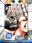 Attack on Titan Vol 2 Five Below Cover