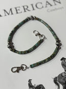 Authentic Turquoise Heishi Purse Chain