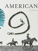 Authentic Turquoise Heishi Purse Chain