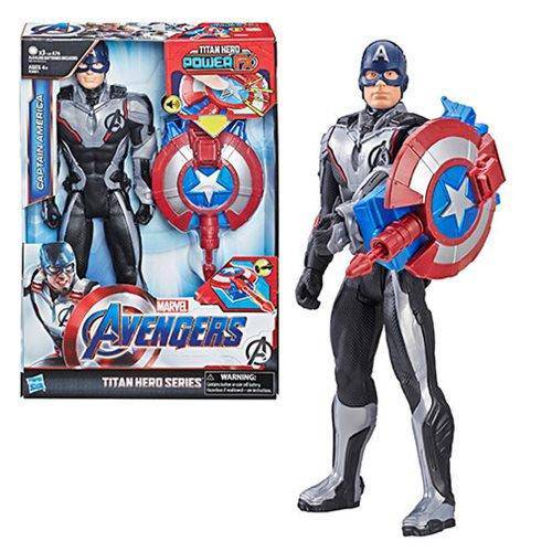 Avengers: Endgame Titan Hero Power FX Captain America 12-Inch Action Figure