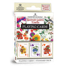 Farmer's Almanac - Backyard Garden Flowers Playing Cards - 54 Card Deck