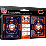 Chicago Bears - 2-Pack Playing Cards & Dice Set