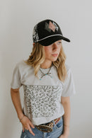 Aztec Desert Cow Patch Trucker Hat