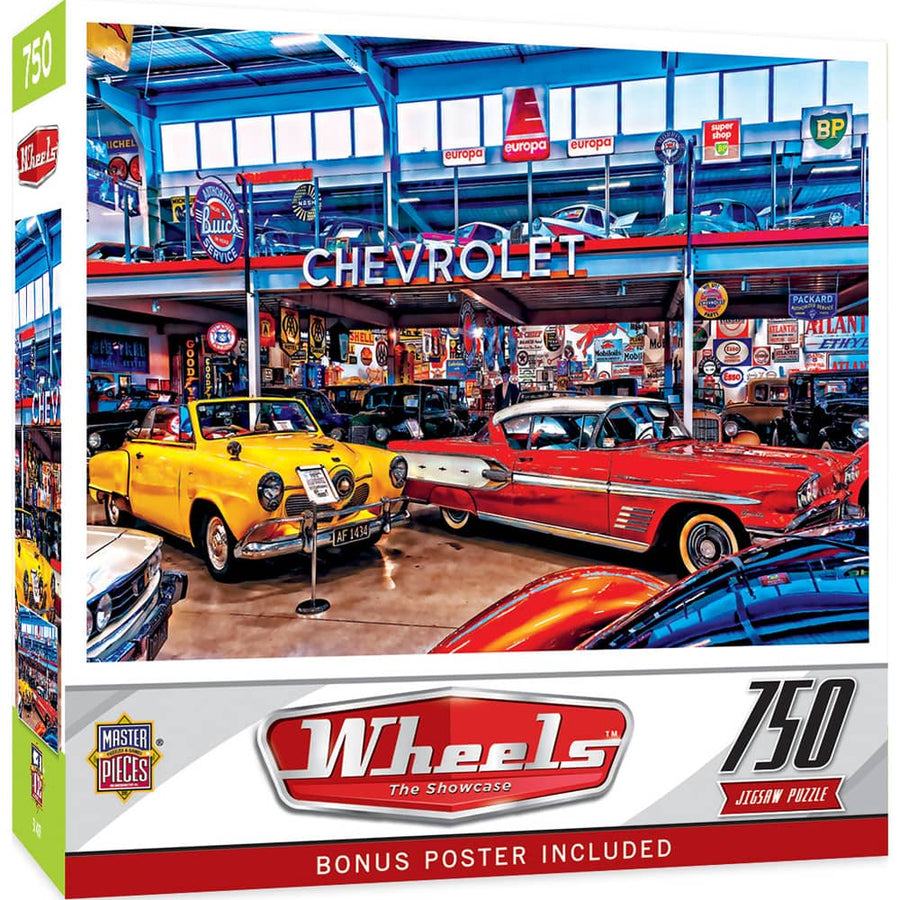 Wheels - The Showcase 750 Piece Jigsaw Puzzle