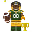 Green Bay Packers NFL Football Teams Lego Minifigures Custom Toys