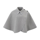 Versatile Loose-Fit Womens Knitted Cape