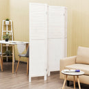 5.6 Ft Tall 4 Panel Folding Privacy Room Divider