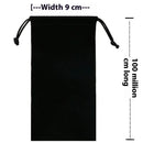 Outdoor Carrying Sunglasses Storage Bag Pressure-proof Flannel Bag