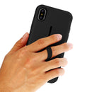 Finger Strap Phone Case for iPhone X Drop-protection Finger Ring Rugged Phone Case with Kickstand Dual Layer Case