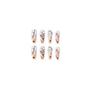 Christmas Simple Pure Desire Mid-length Ballet Fake Nails