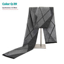 Men's Winter Warm Striped Business Scarf