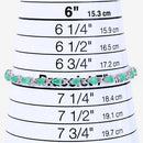 3.08 Carat Genuine Emerald .925 Sterling Silver Bracelet