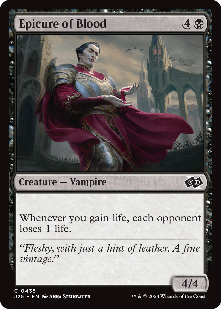 Epicure of Blood (J25-435) - Foundations Jumpstart