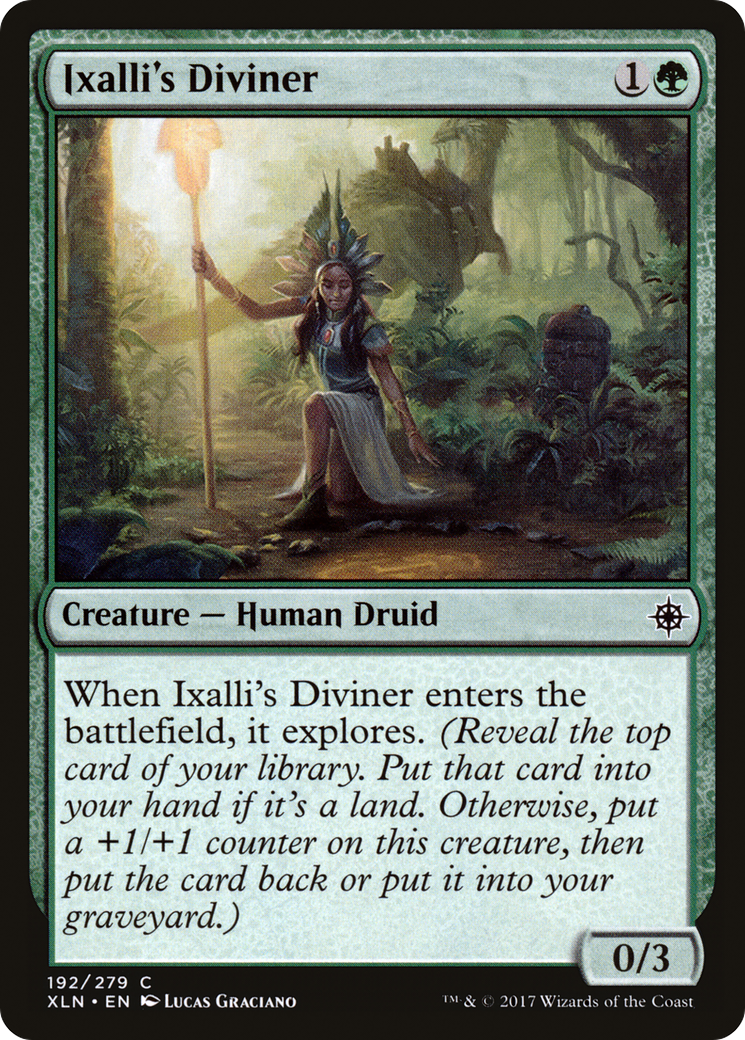 Ixalli's Diviner (XLN-192) - Ixalan Foil