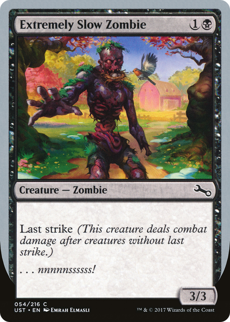 Extremely Slow Zombie (UST-54D) - Unstable Foil