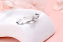 Rhombus Zircon Open Index Finger Ring