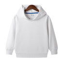 Customized Pure Cotton Hooded Blank Sweater For Middle And Small Children
