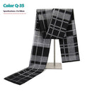 Men's Winter Warm Striped Business Scarf