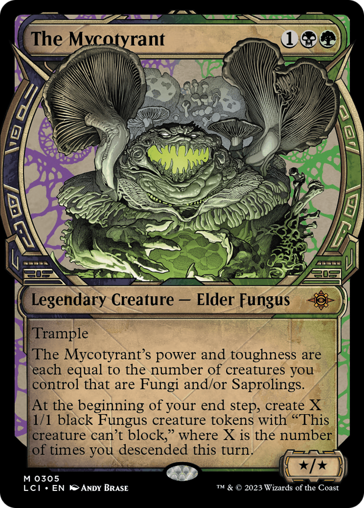 The Mycotyrant (LCI-305) - The Lost Caverns of Ixalan: (Showcase) Foil