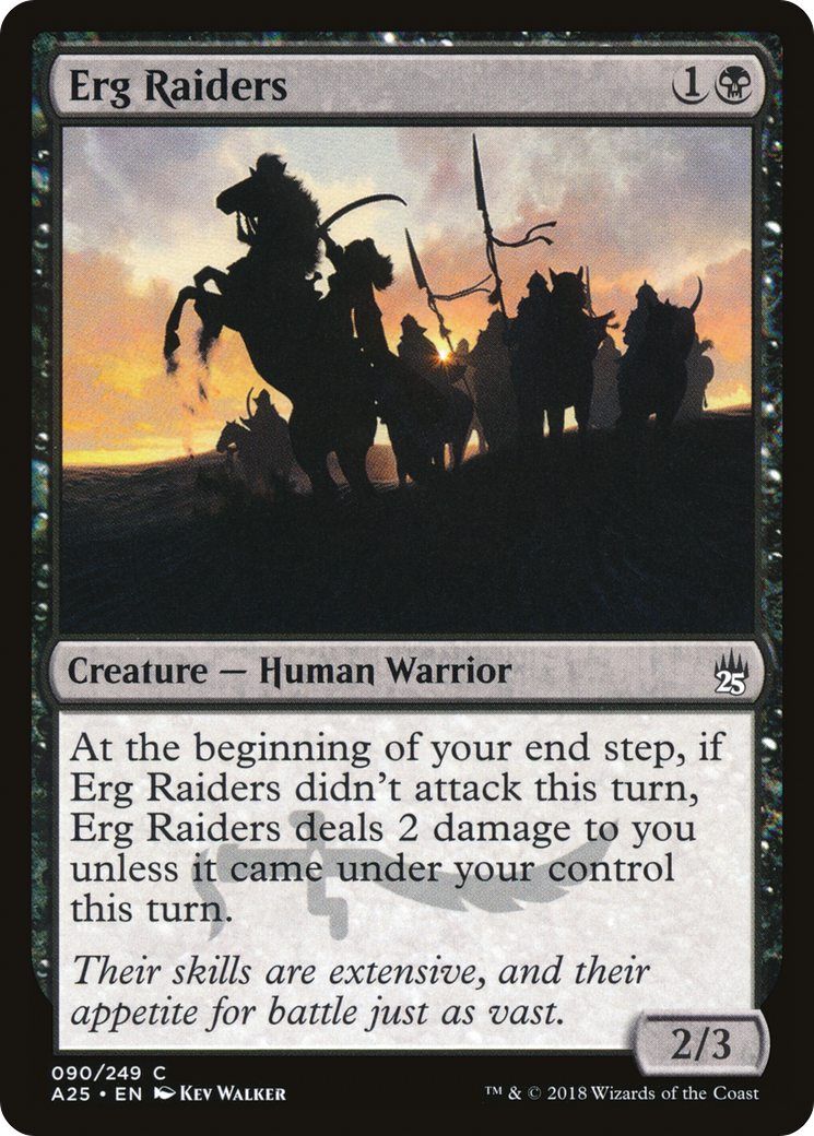 Erg Raiders (A25-090) - Masters 25 Foil