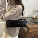 Casual And Stylish Large-capacity Shoulder Bag With A Bow Detail