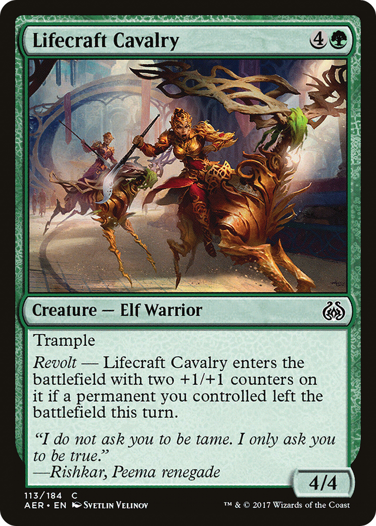 Lifecraft Cavalry (AER-113) - Aether Revolt Foil