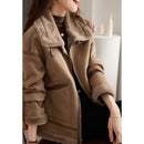 Women's Casual Loose Motorcycle Style Versatile Top