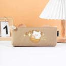 Student Stationery Canvas Zipper Storage Pen Bag