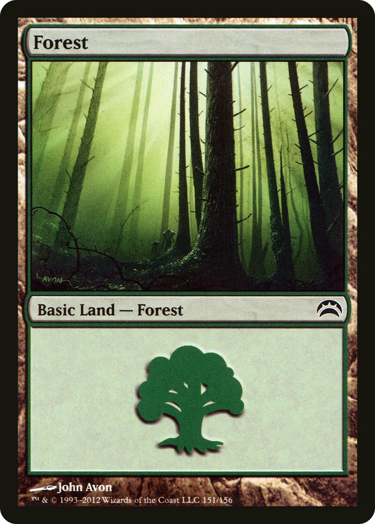 Forest (PC2-151) - Planechase 2012 Foil