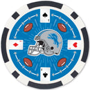 Detroit Lions 100 Piece Poker Chips