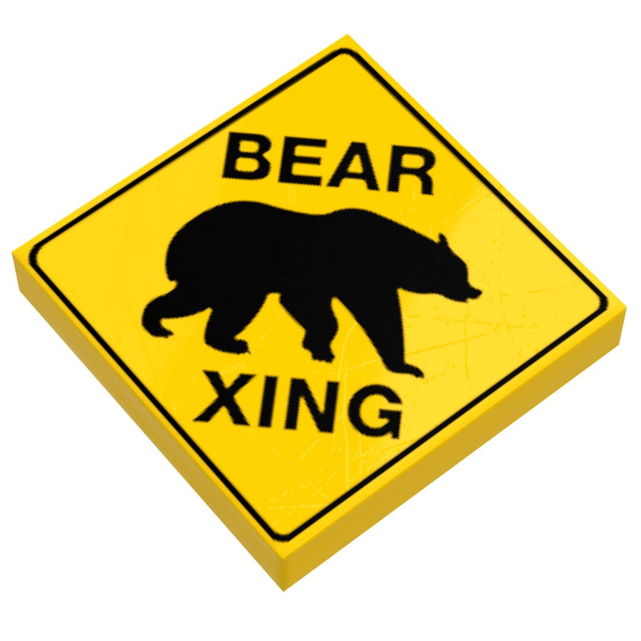 B3 Customs® Bear Xing Sign B3 Customs 