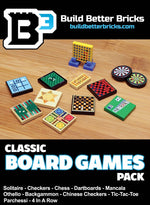 B3 Customs® Classic Board Games Pack Custom LEGO Parts B3 Customs 