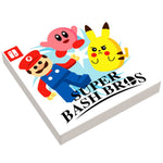 B3 Customs® Super Bash Bros. Video Game Cover (2x2 Tile) B3 Customs 