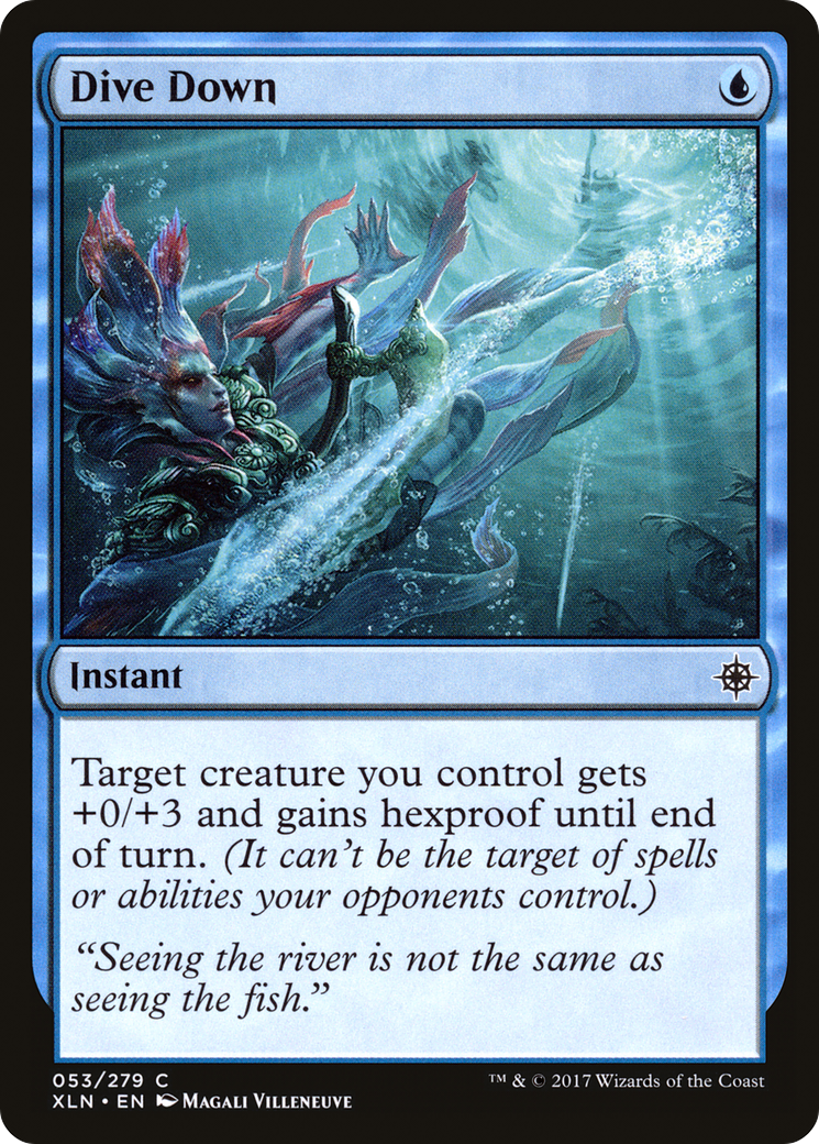 Dive Down (XLN-053) - Ixalan Foil