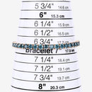 12.95 Carat Genuine Blue Diamond 14K Yellow Gold Bracelet