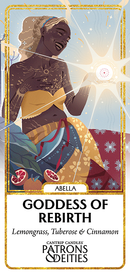 Cantrip Candles - Abella, Goddess of Rebirth 16 oz.