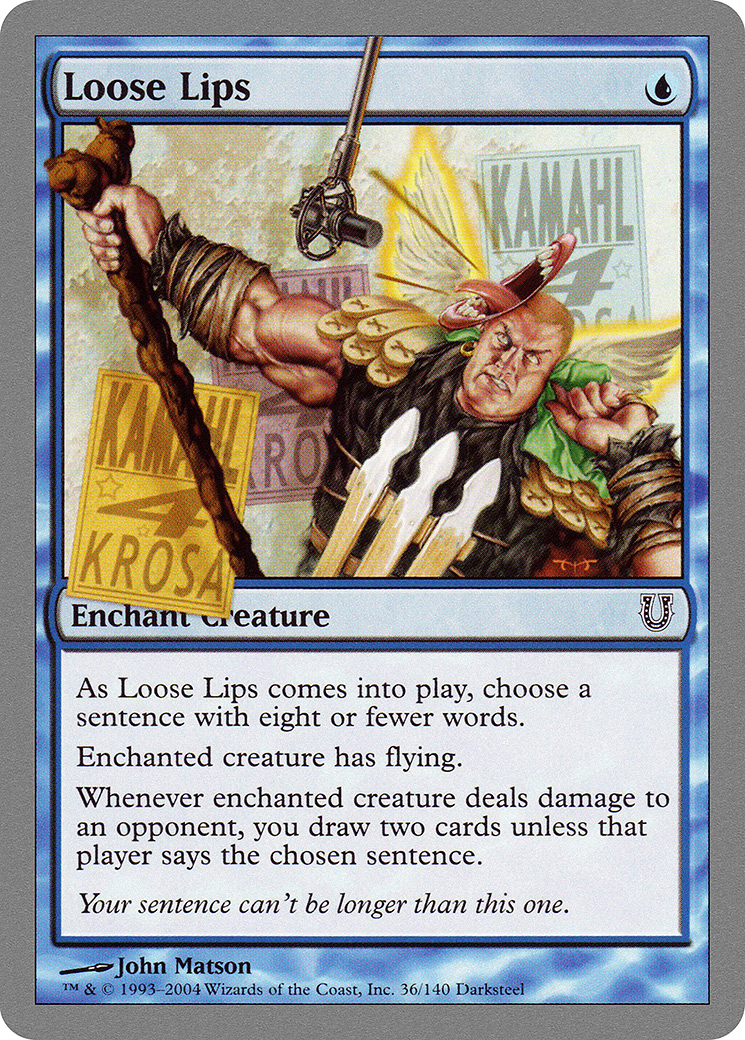Loose Lips (UNH-036) - Unhinged Foil