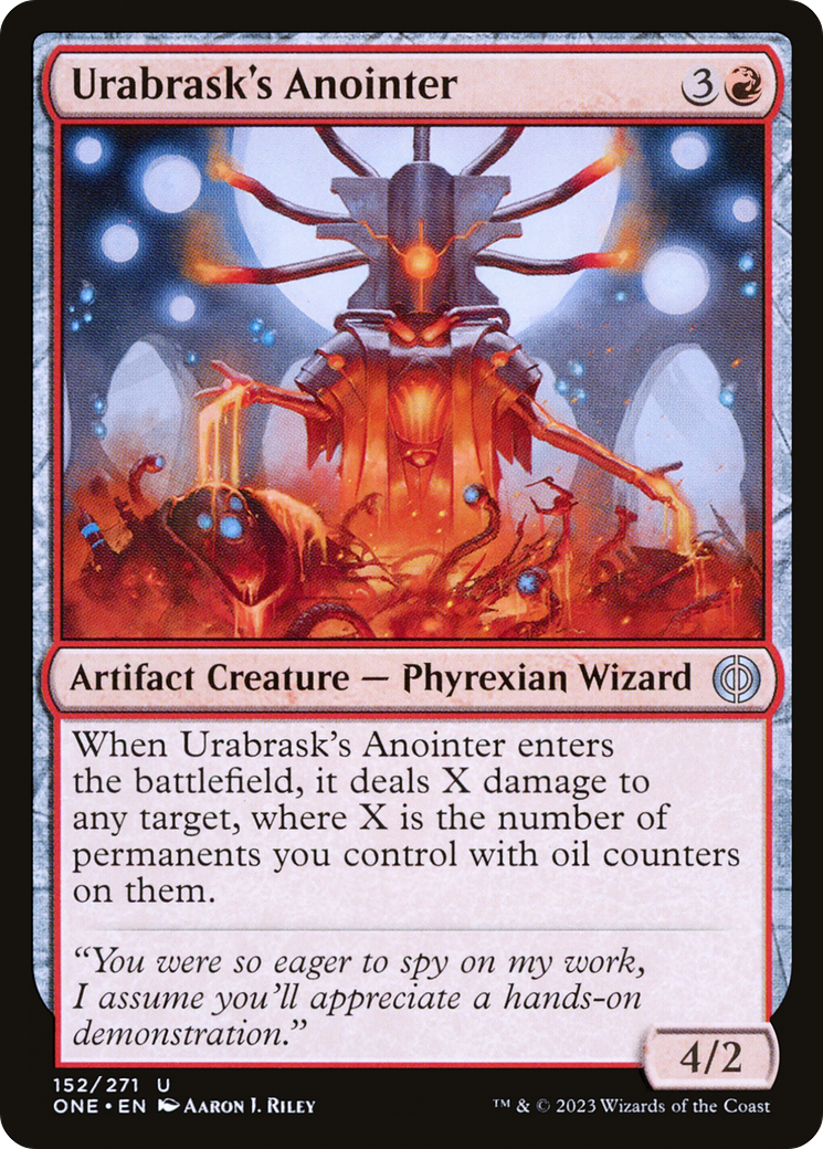 Urabrask's Anointer (ONE-152) - Phyrexia: All Will Be One
