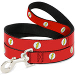 Dog Leash - Flash Logo Red/White/Yellow