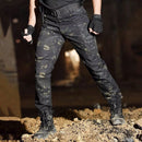 Mens Outdoor Retro Camouflage Workwear Casual Pants