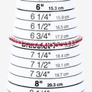 3.13 Carat Genuine Mozambique Ruby 14K Yellow Gold Bracelet
