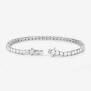 7.00 Carat Lab Grown Diamond 14K White Gold Bracelet