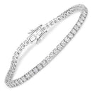 5.10 Carat Lab Grown Diamond 14K White Gold Bracelet