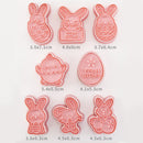 Easter Bunny Cookie Mold Egg Press