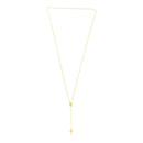 14k Yellow Gold Rosary Necklace